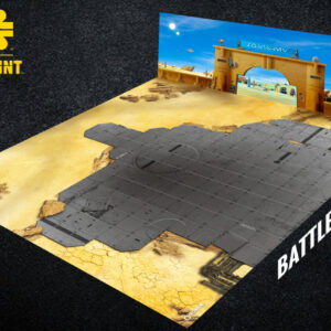 Shatterpoint Tapis Tatooine 1 qui vous permettra une immersion facile et rapide dans vos parties de Star Wars Shatterpoint , en mousepad il mesure 90*90cm