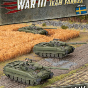 Swedish Ikv 91 Anti-tank Platoon est nouvelle unité pour les armées nordiques pour le jeu de figurines Team Yankee