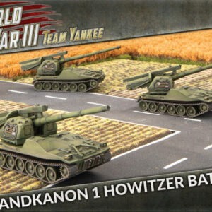 Swedish Bandkanon 1 Howitzer est nouvelle unité pour les armées nordiques pour le jeu de figurines Team Yankee