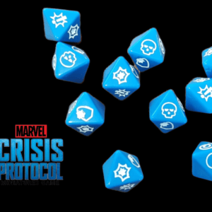 Retrouvez Marvel Crisis Protocol: Set de dés alternatifs , une occasion simple de différencier vos dés de ceux de votre adversaire