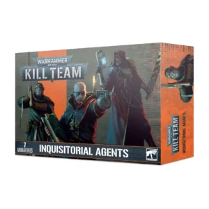 découvrez la superbe boite de Kill Team: Suite Inquisitoriale , une nouvelle façon de jouer à ce jeu d'escarmouche de games workshop