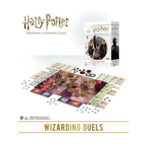 HARRY POTTER WIZARDING DUELS est une nouvelle façon de jouer amusante dans l'univers d'Harry Potter avec de superbes figurines finement sculptées