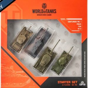 WOT01-UP World of Tanks Starter Set  est un nouveau starter contenant tout le necessaire pour vous lancer à World of tanks entre amis ou en famille