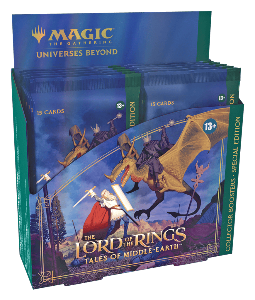 Découvrez la nouvelle extension de Magic the Gathering avec une adaptation à l'Univers de Tolkien : Magic  Seigneur des Anneaux  Display Collector