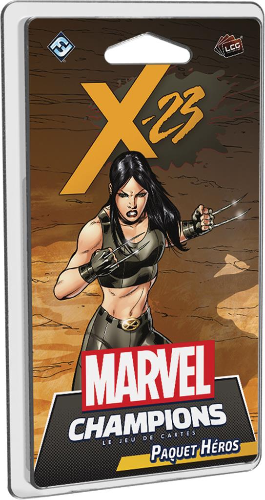 MARVEL CHAMPIONS : X-23 est une nouvelle extension de héros pour le jeu de cartes coopératif de Marvel Champions de FFG