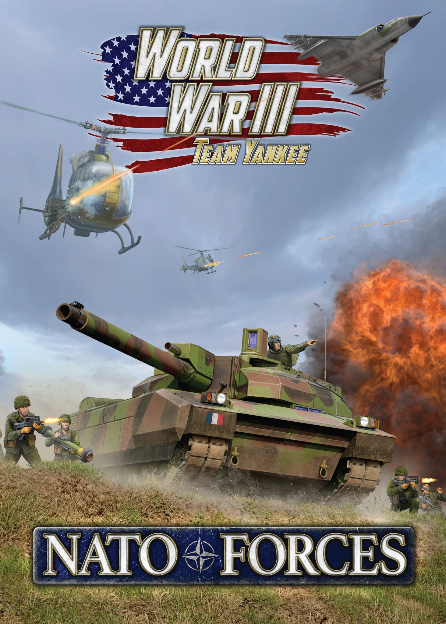 Découvrez les nouveautés pour les Forces de L'OTAN avec toutes les sorties pour le jeu Team Yankee avec le Nato Forces Book