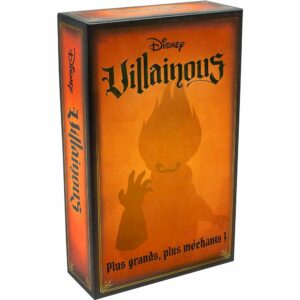 VILLAINOUS :PLUS GRANDS,PLUS MÉCHANTS est la cinquième extensions de ce jeu fantastique édité par Ravensburger et reprenant l'Univers de Disney