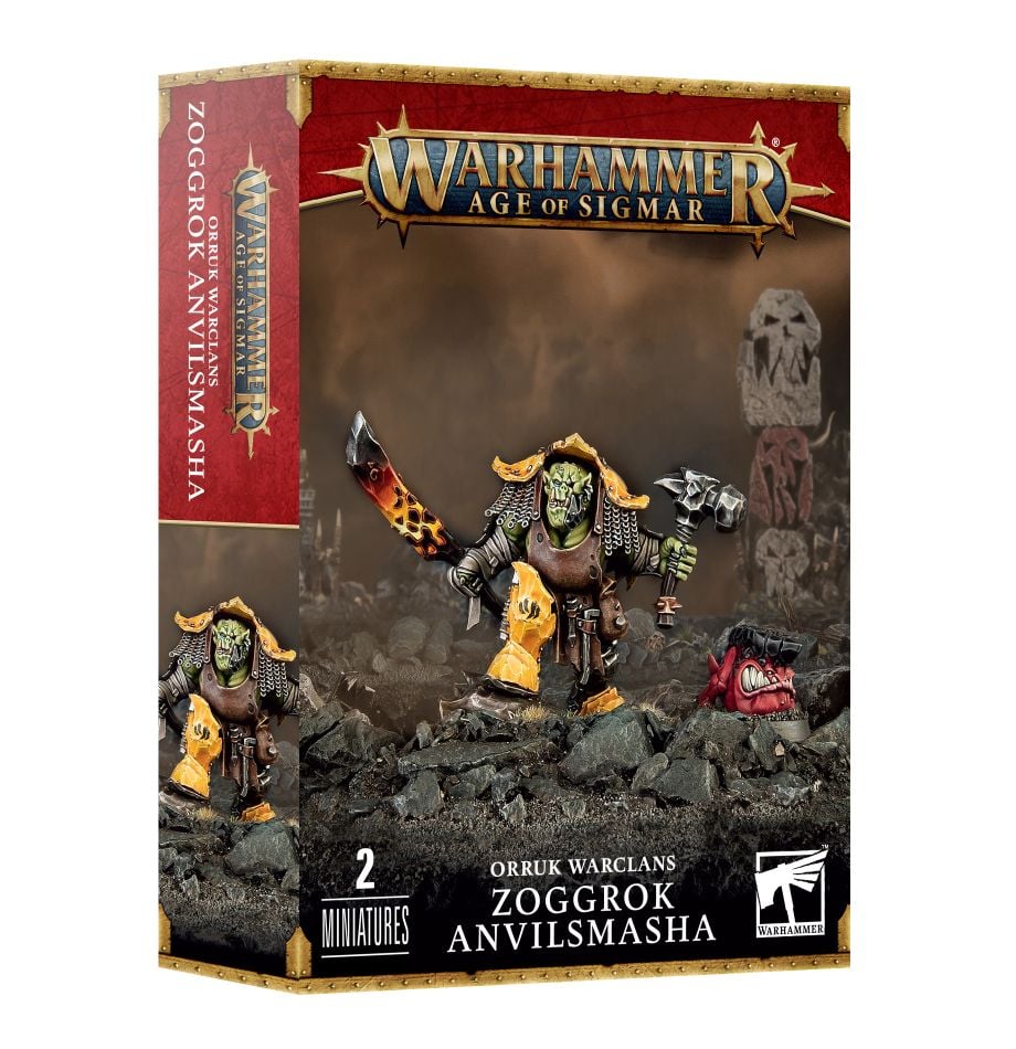Zoggrok Anvilsmasha est la nouvelle sortie de la semaine de Games Workshop pour les armées Orruk Warclans, terrifiant à souhait
