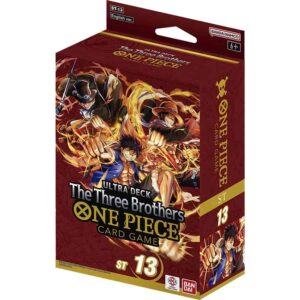 One Piece ST13 est le tout nouveau starter one piece , une occasion de redecouvrir de nouveaux mecanismes de jeu pour ce superbe TCG