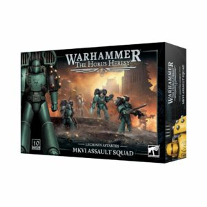 HORUS HERESY : MKVI ASSAULT MARINES  est la dernière nouveauté pour Horus heresy de Games Workshop , une attaque rapide de choix