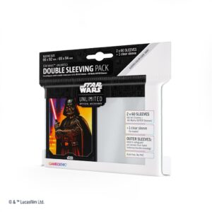 Découvrez le nouveau jeu de cartes à collectionner dans l'univers de Star Wars avec Double pack Sleeves Vador , à découvrir absolument