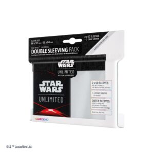 Découvrez le nouveau jeu de cartes à collectionner dans l'univers de Star Wars avec Double Sleeves space red , à découvrir absolument