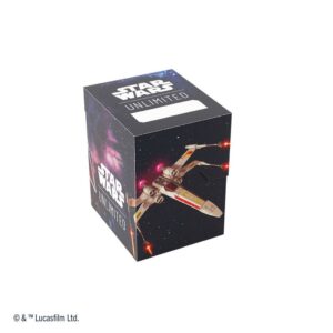 Découvrez le nouveau jeu de cartes à collectionner dans l'univers de Star Wars avec Deck box X Wing Tie fighter , à découvrir absolument