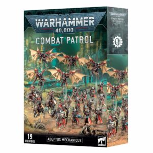 Découvrez les nouveautés de Games Workshop pour Warhammer 40k avec ADEPTUS MECHANICUS COMBAT PATROL, armée emblématique d'immortels