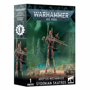 Découvrez les nouveautés de Games Workshop pour Warhammer 40k avec ADEPTUS MECHANICUS V10 SKRATOS SYDONIEN, armée emblématique d'immortels