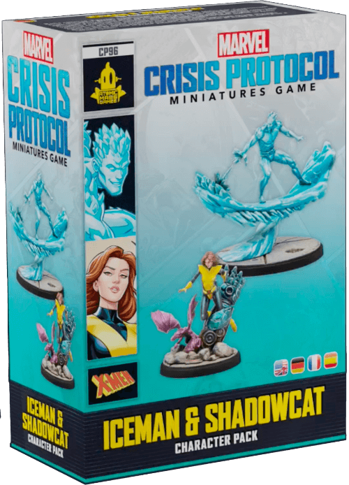 Découvrez ICEMAN & SHADOWCAT de nouveaux personnages pour le jeu de figurines Marvel Crisis Protocol , a découvrir absolument