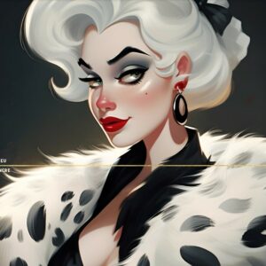 Découvrez Tapis Torek Lorcana Cruella , un moyen simple de protéger avec classe vos cartes à collectionner dans l'univers de Mickey