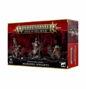 Chevalier de morbheg fait partie des superbes nouveautés de Games Workshop pour les armés Flesh Eaters, amenez de la terreur dans vos parties de Age of Sigmar