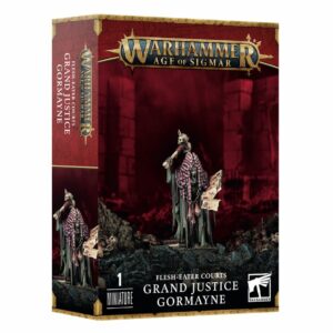 juge supreme gormayne fait partie des superbes nouveautés de Games Workshop pour les armés Flesh Eaters, amenez de la terreur dans vos parties de Age of Sigmar