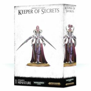 Decouvrez le Keeper of secrets , démon majeur des armées de slaanesh , une figurine incroyable pour vos armées chaotiques