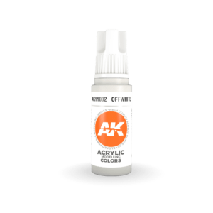 Maxireves a choisi pour vous ce superbe AK OFFWHITE STANDARD  afin que vous puissiez découvrir la magnifique gamme AK 3G , une révolution dans votre hobby