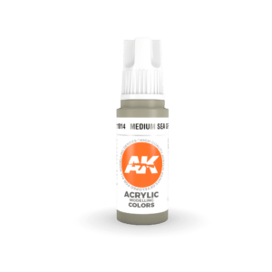 Maxireves a choisi pour vous ce superbe AK medium sea grey afin que vous puissiez découvrir la magnifique gamme AK 3G , une révolution dans votre hobby