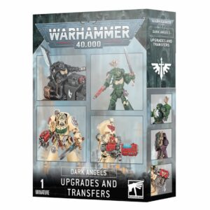 Ameliorations et decalcomanies est une nouveautée pour les Dark angels , avec de superbes figurines finement sculptées et indispensable pour votre armé