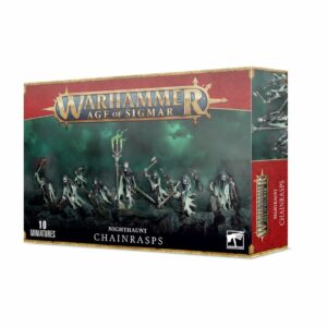 CHAINRASP HORDES est une unité emblématique des nighthaunts , une armée terrifiante pour Age of Sigmar