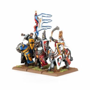 GRAIL KNIGHTS COMMAND une unité lourde redoutable et emblématique pour les armées de Bretonnie dans le jeu Old World nouvelle version de Warhammer Battle