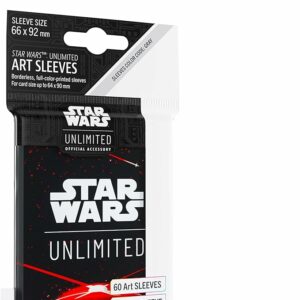 Découvrez le nouveau jeu de cartes à collectionner dans l'univers de Star Wars avec Sleeves Space Red  , à découvrir absolument