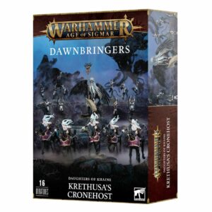 Découvrez la nouveauté Daughter of Khaine : Krethusa's Cronehost nouvelle boite pour les armées Daughters of Khaine à Age of Sigmar , idéal pour débuter