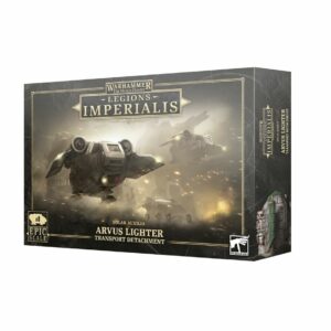 Arvus Lighter est la nouvelle unité pour les armées humaines des Solar Auxillia pour le jeu de figurines à l'echelle epic: Legion Imperialis