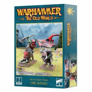 Orcs and Goblin Bosses , la nouvelle unité pour les armées d' Orc and Goblin dans le jeu Old World nouvelle version de Warhammer Battle