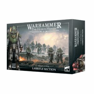 Découvrez la nouvelle boite Solar Auxilia : Lasrifle Section et jouer les humains à Horus Heresy pour des batailles emblématiques du 30ème millénaire