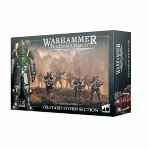 Découvrez la nouvelle boite Solar Auxilia : Veletaris Storm section et jouez les humains à Horus Heresy pour des batailles emblématiques du 30ème millénaire