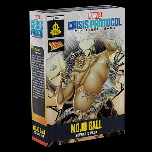 Entrez dans le Mojoverse, un monde où le divertissement extrême et le chaos règnent en maître ! Avec le Mojo Ball Scenario Pack, Marvel: Crisis Protocol...