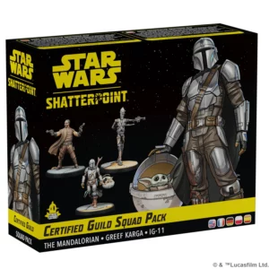 Découvrez Certified Guild Squad Pack une extension de personnages pour le nouveau jeu d'Atomic Mass Games : Star Wars Shatterpoint