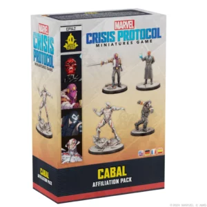 Retrouvez Cabal Affiliation pack , un nouveau pack d'affiliation pour votre jeu favori Marvel crisis Protocol le jeu de figurines,