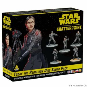 Today the Rebellion dies, une nouvelle bande pour etoffer encore votre collection pour ce superbe jeu de figurines Star Wars Shatterpoint