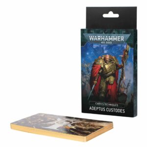 Cartes techniques Adeptus Custodes V10