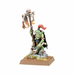 Goblin Shaman , la nouvelle unité pour les armées d' Orc and Goblin dans le jeu Old World nouvelle version de Warhammer Battle