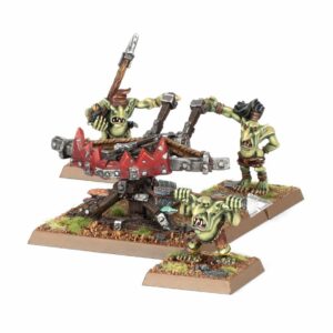 baliste goblin , la nouvelle unité pour les armées d' Orc and Goblin dans le jeu Old World nouvelle version de Warhammer Battle