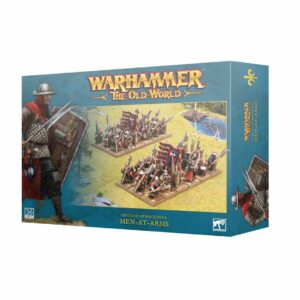 Mens at Arms une unité pour les armées de Bretonnie dans le jeu Old World nouvelle version de Warhammer Battle The Old World