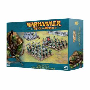 Orc Arrer Boyz Mobs , la nouvelle unité pour les armées d' Orc and Goblin dans le jeu Old World nouvelle version de Warhammer Battle