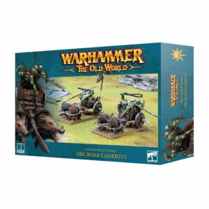 Orc Boar Chariots , la nouvelle unité pour les armées d' Orc and Goblin dans le jeu Old World nouvelle version de Warhammer Battle