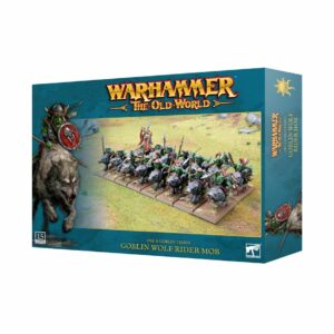 Goblin Wolf Rider Mob, la nouvelle unité pour les armées d' Orc and Goblin dans le jeu Old World nouvelle version de Warhammer Battle