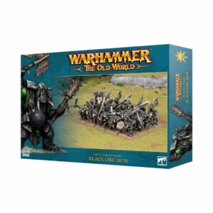 Orcs and Goblin Black Orc Mob, la nouvelle unité pour les armées d' Orc and Goblin dans le jeu Old World nouvelle version de Warhammer Battle