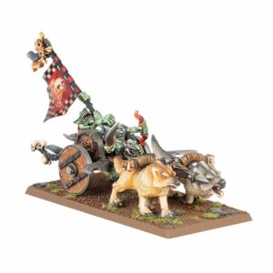 Goblin Wolf Chariot , la nouvelle unité pour les armées d' Orc and Goblin dans le jeu Old World nouvelle version de Warhammer Battle