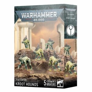 Découvrez les nouveautés pour l'Empire T'au dans l'univers de Warhammer 40k avec les T'au Empire : Kroot Hounds