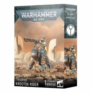 Découvrez les nouveautés pour l'Empire T'au dans l'univers de Warhammer 40k avec les T'au Empire : Krootox Rider